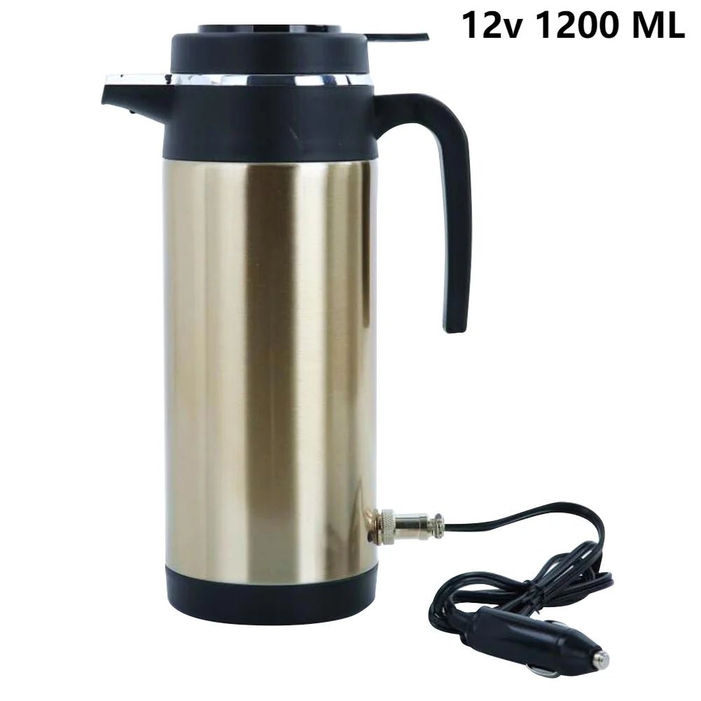 1200 ML Portable Water Heater | Fast Boiling Car Kettle - My Web Bazaar