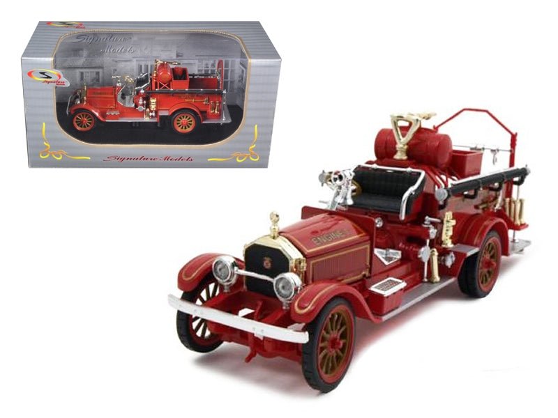 1921 American Lafrance Fire Engine Diecast Model Car | Detailed Collectible - My Web Bazaar
