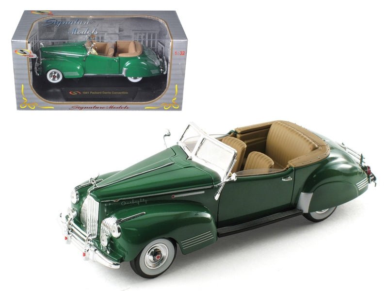 1941 Packard Darrin One Eighty Green 1/32 Diecast Car Model by Signature Models - My Web Bazaar