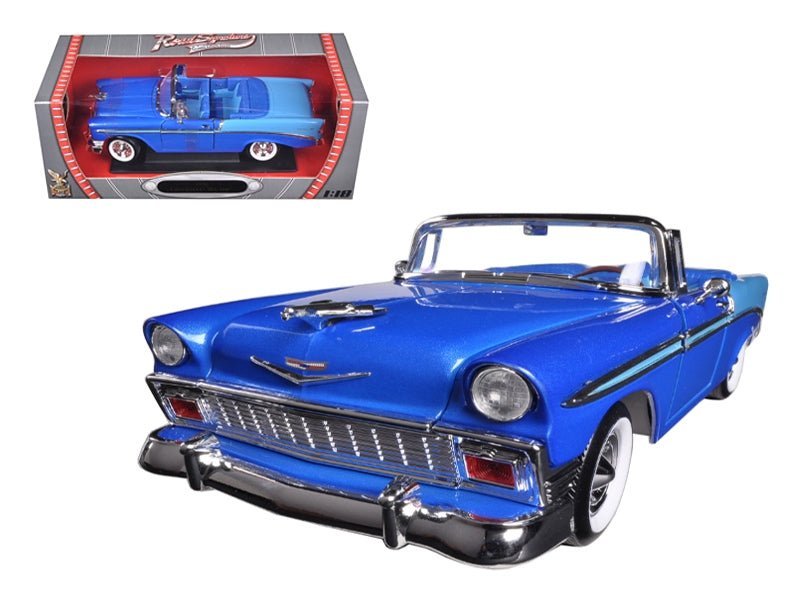 1956 Chevrolet Bel Air Convertible Diecast Model Car 1/18 - My Web Bazaar