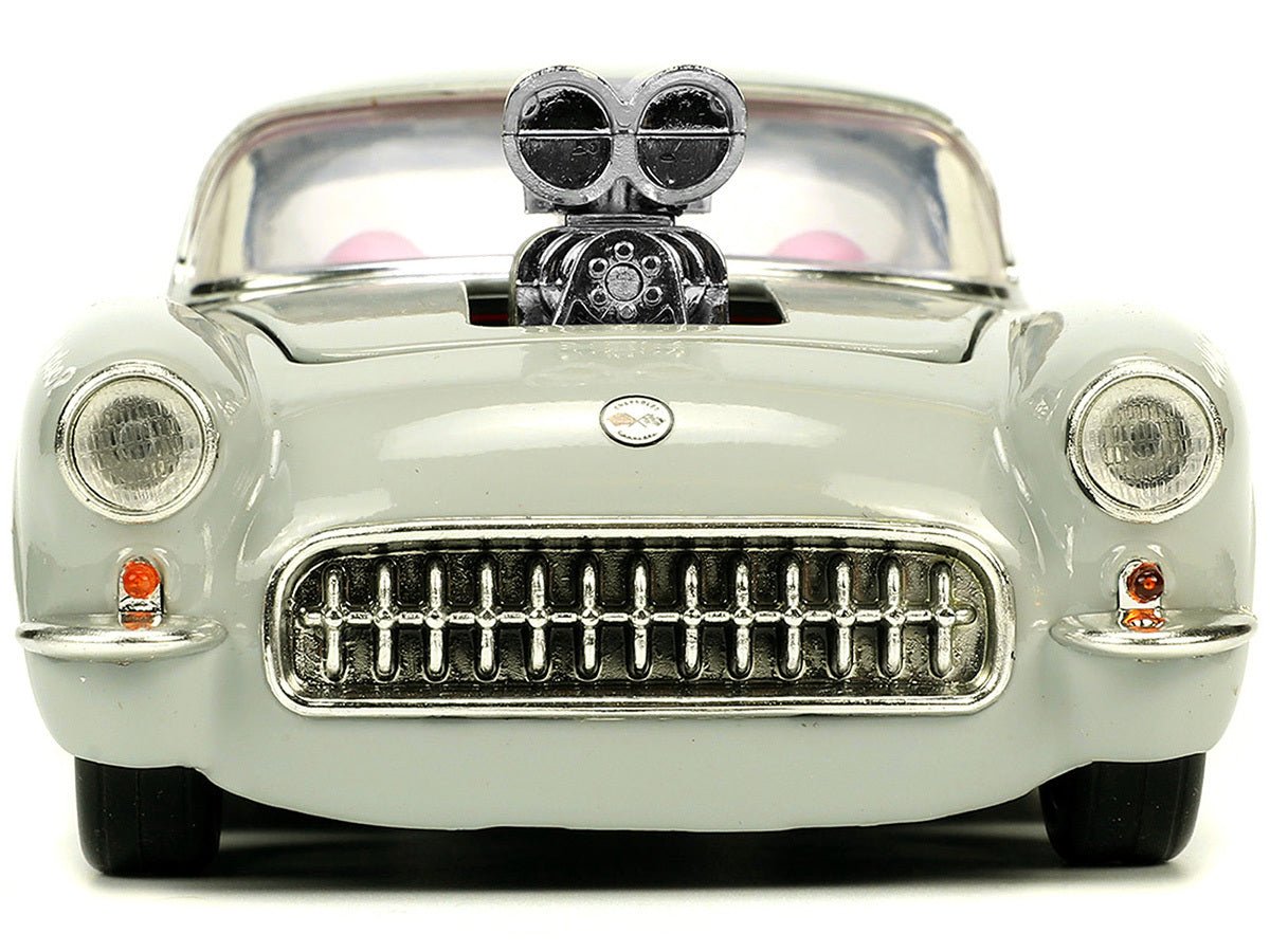 1957 Chevrolet Corvette Diecast | Bugs Bunny Model Car - My Web Bazaar