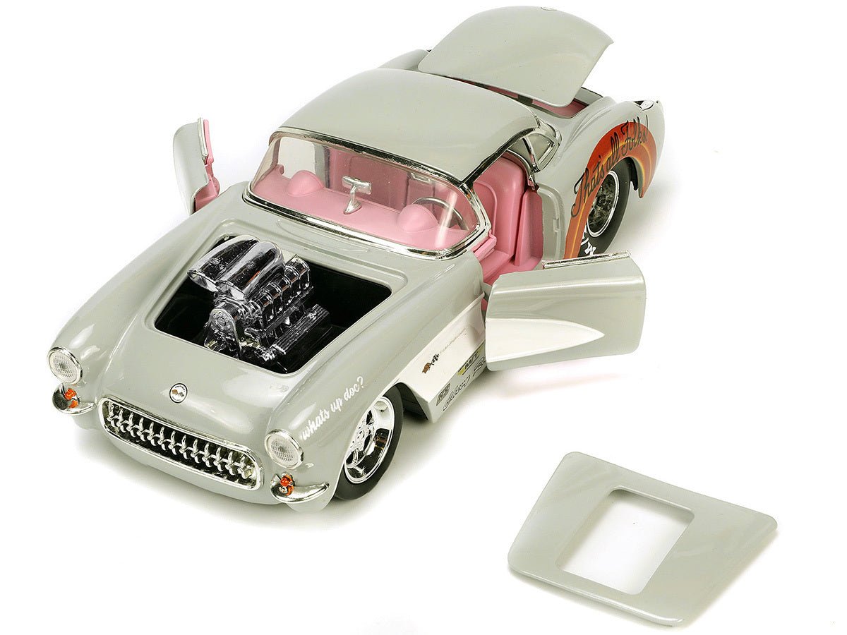 1957 Chevrolet Corvette Diecast | Bugs Bunny Model Car - My Web Bazaar