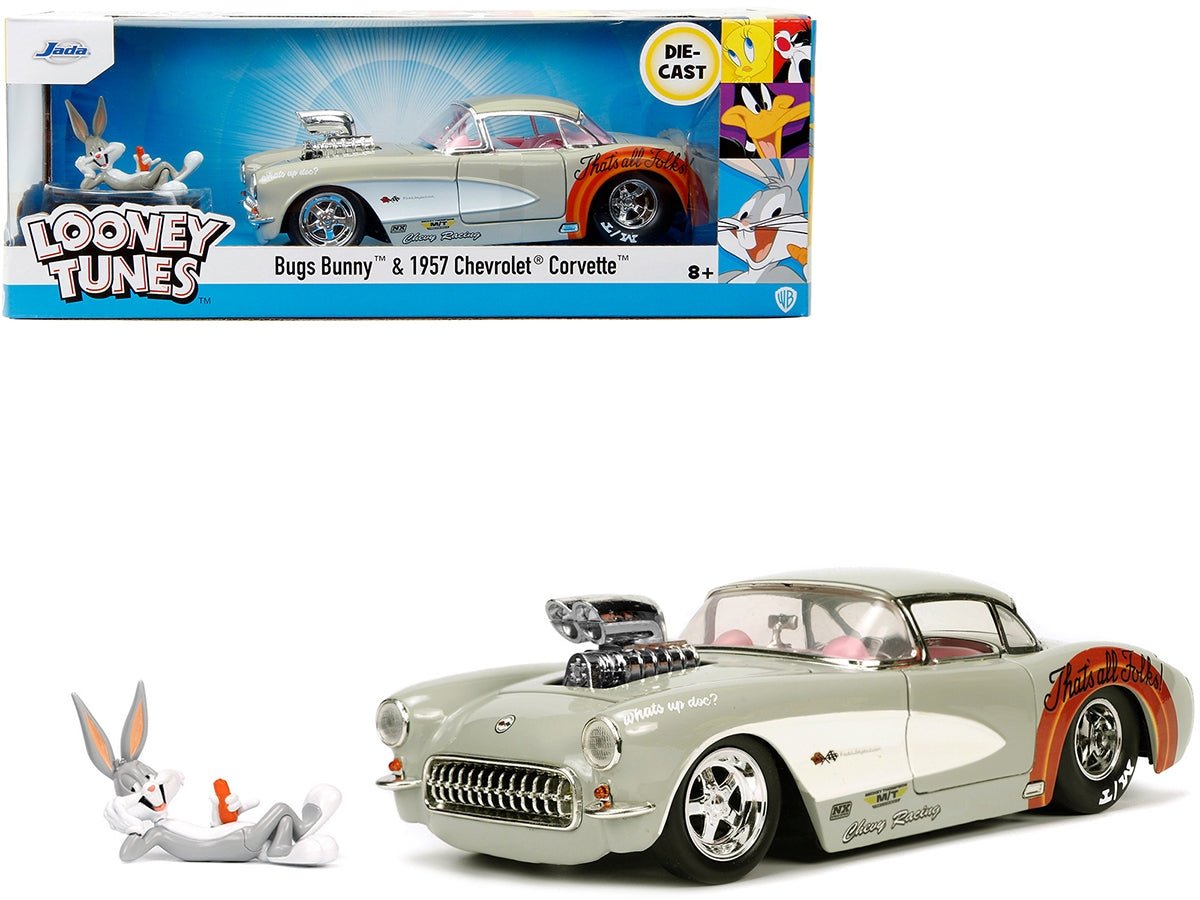 1957 Chevrolet Corvette Diecast | Bugs Bunny Model Car - My Web Bazaar