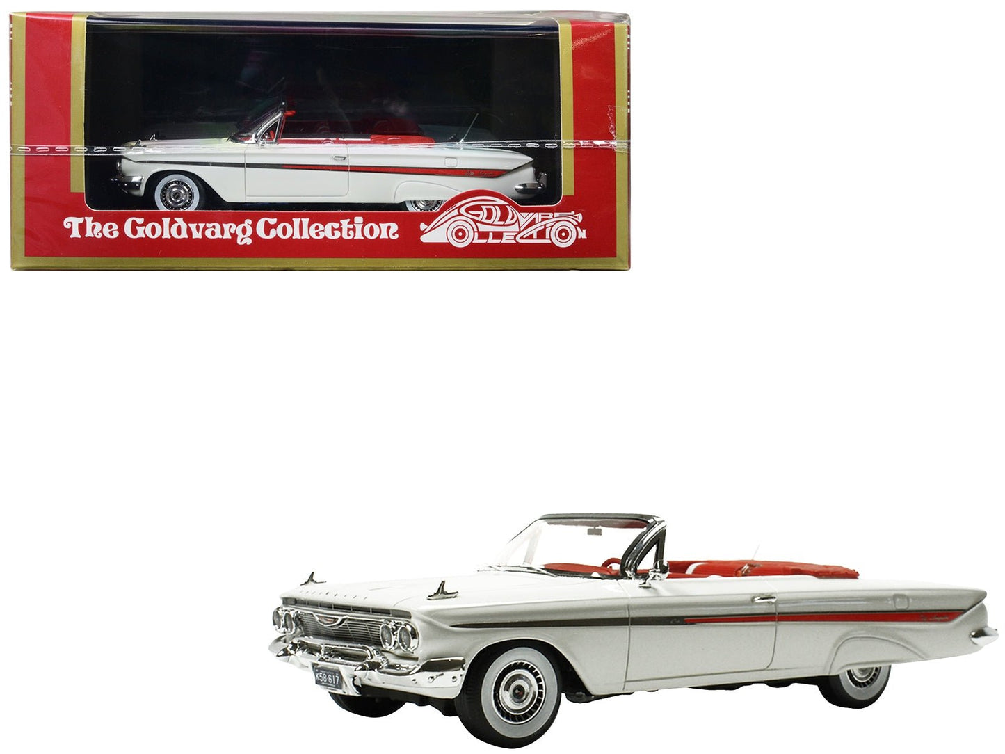 1961 Chevrolet Impala Convertible | Limited Edition 1/43 Model - My Web Bazaar