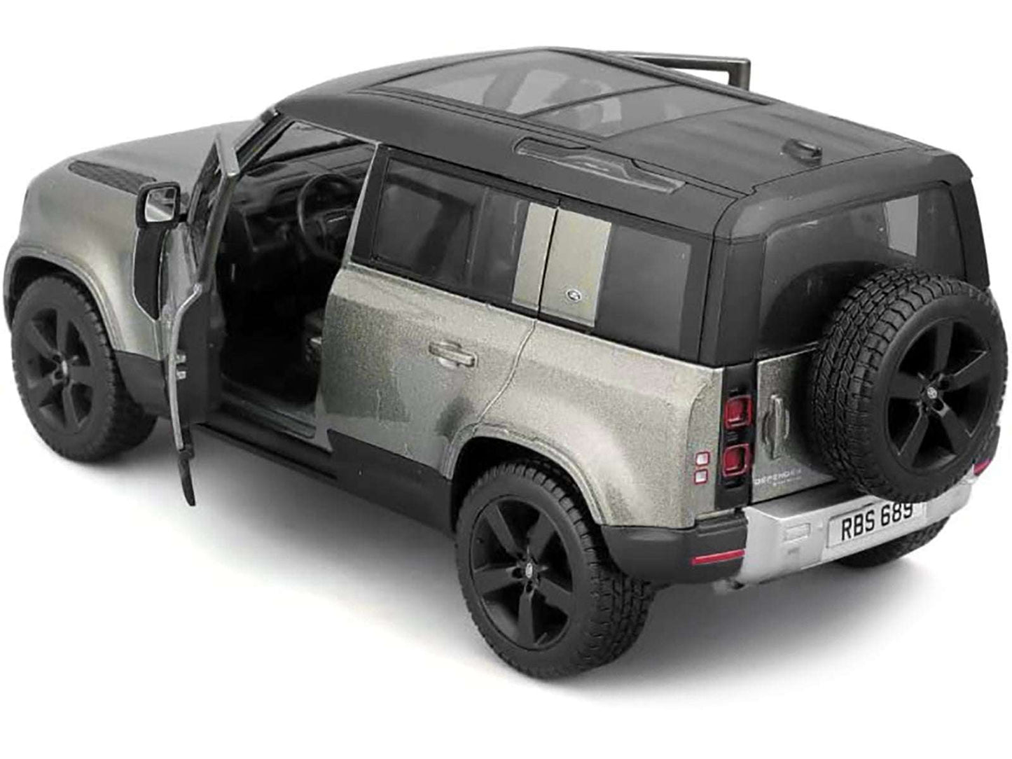 2022 Land Rover Defender 110 Diecast Model Car | Green Metallic Design - My Web Bazaar