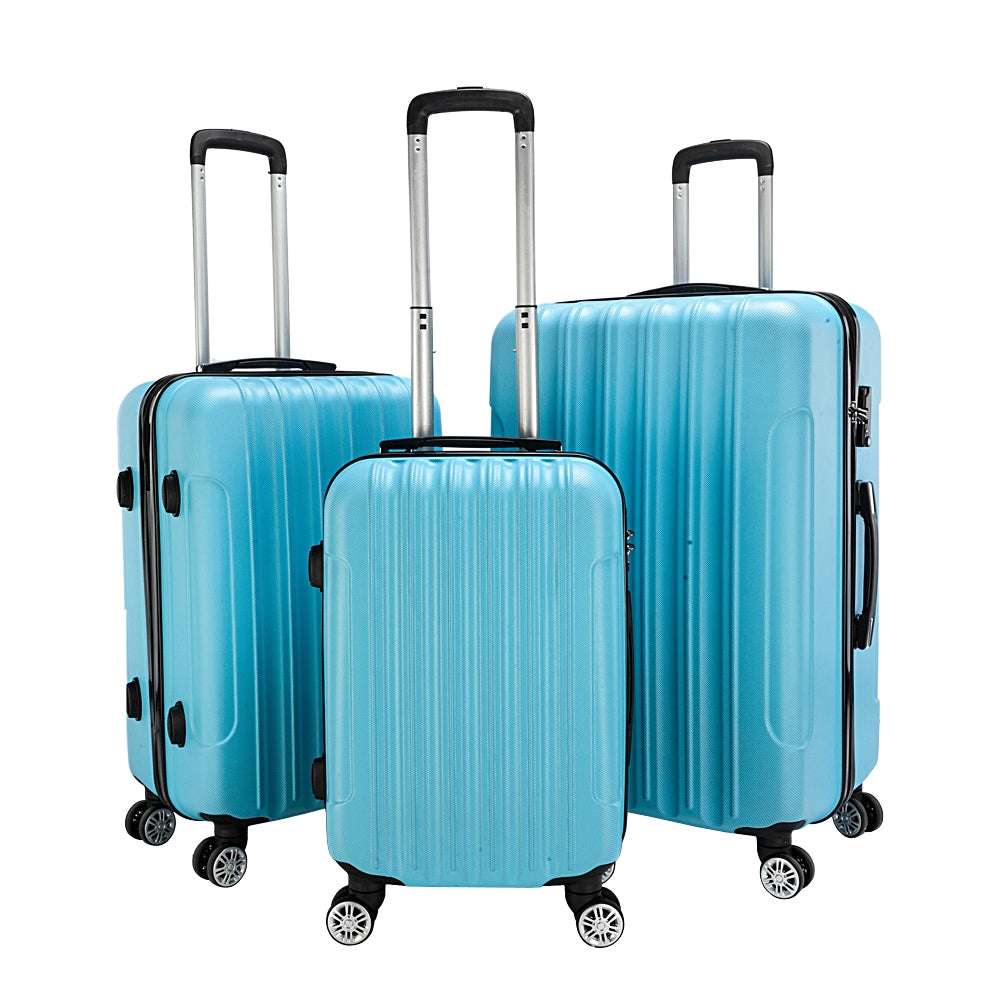 3 - in - 1 Multifunctional Blue Storage Suitcase | Large Capacity Travel - My Web Bazaar