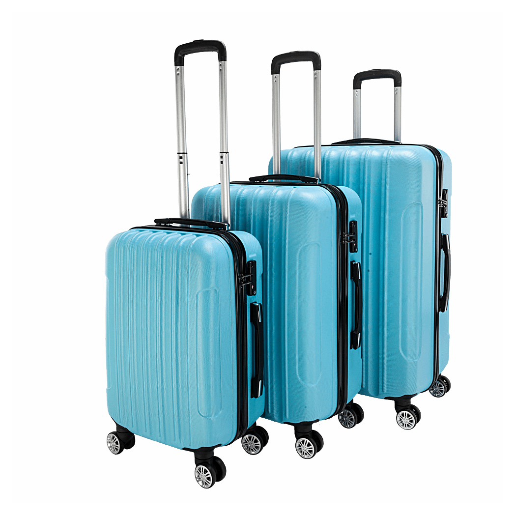 3 - in - 1 Multifunctional Blue Storage Suitcase | Large Capacity Travel - My Web Bazaar
