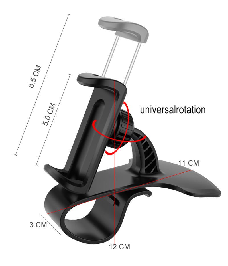 360 Degree Rotation Universal Car Phone Holder - My Web Bazaar