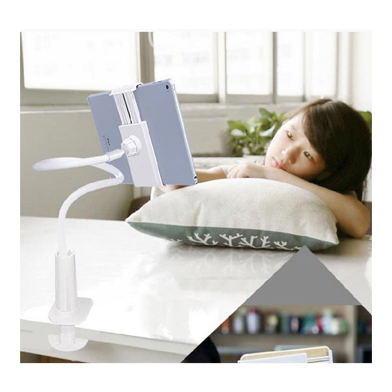360 Degree Spiral Base Lazy Mobile Phone Tablet Stand - My Web Bazaar