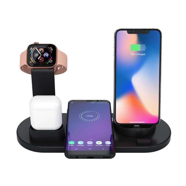 4 in 1 Fast Charging Station - My Web Bazaar