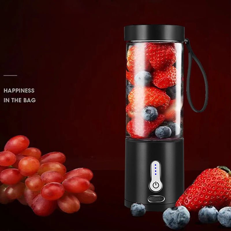 530ML Electric Portable Juicer | USB Rechargeable Mini Blender - My Web Bazaar