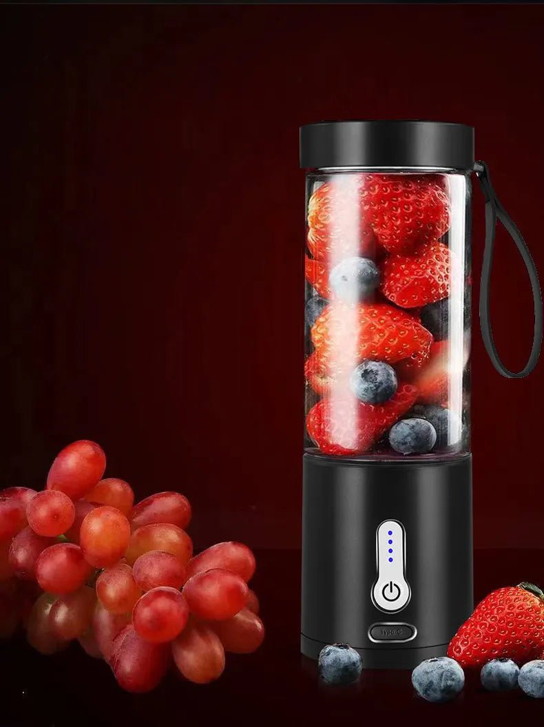 530ML Electric Portable Juicer | USB Rechargeable Mini Blender - My Web Bazaar