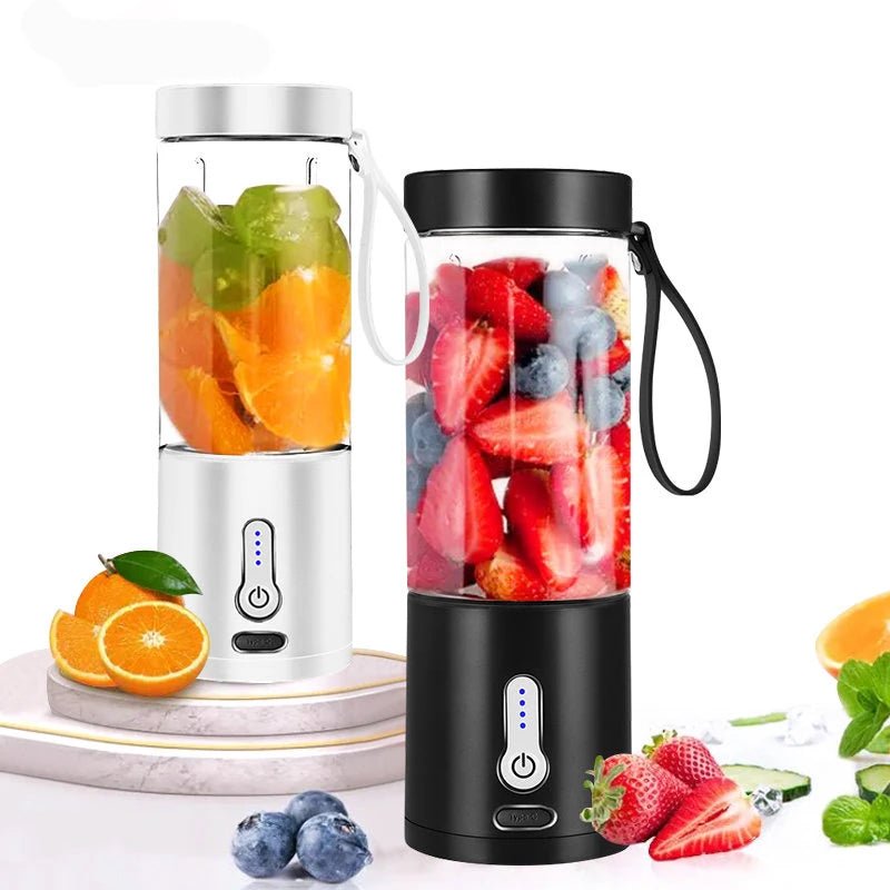 530ML Electric Portable Juicer | USB Rechargeable Mini Blender - My Web Bazaar