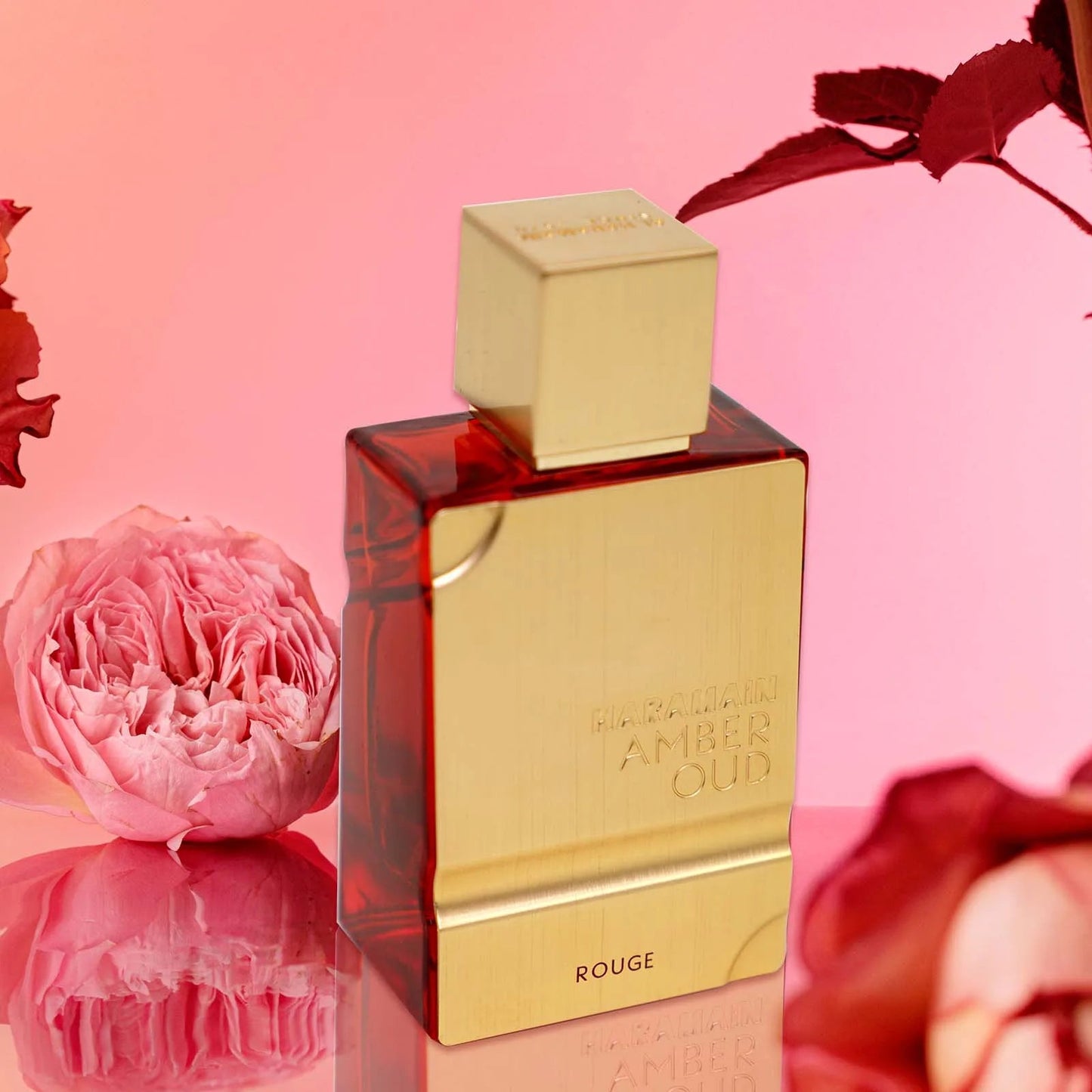 Al Haramain Amber Oud Rouge Edition EDP – Long - Lasting Unisex Perfume (2.0 OZ) - My Web Bazaar