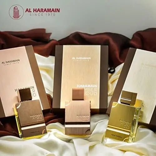 Al Haramain Gold EDP – Luxury Amber Cologne for Men & Women, Long - Lasting Fragrance, Ideal Xmas & Anniversary Gift (2.0oz) - My Web Bazaar