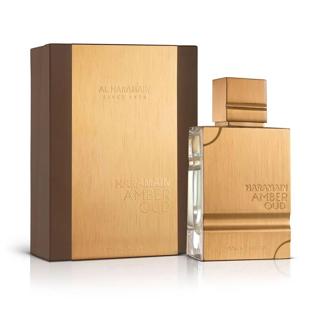 Al Haramain Gold EDP – Luxury Amber Cologne for Men & Women, Long - Lasting Fragrance, Ideal Xmas & Anniversary Gift (2.0oz) - My Web Bazaar