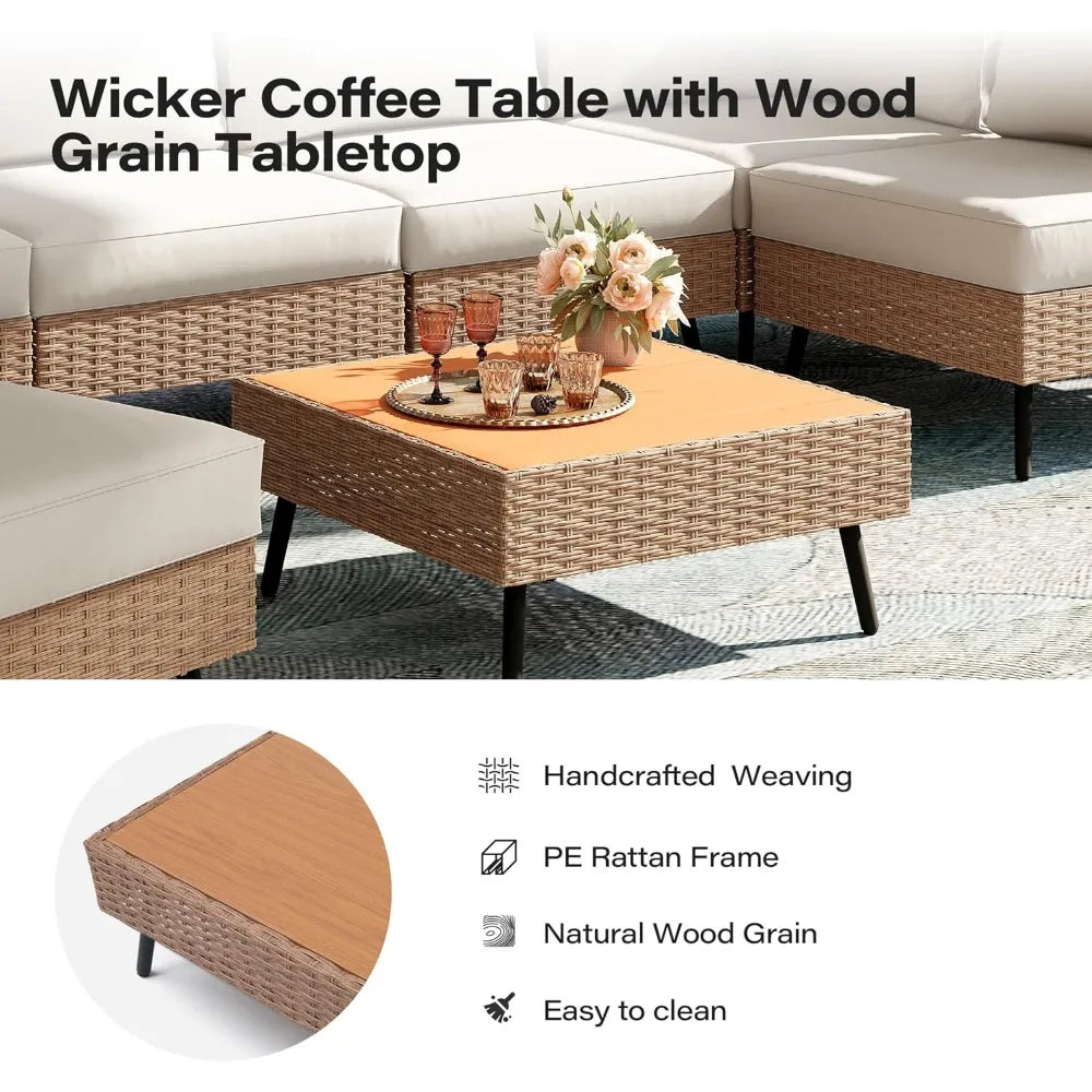 Durable galvanized steel frame patio furniture