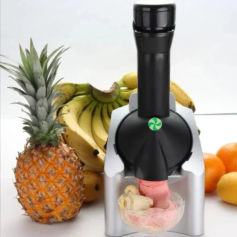 Automatic Ice Cream Maker Electric Frozen Fruit Dessert Icecream Pressing Machine Frozen Yogurt Milkshake Squeezer - My Web Bazaar