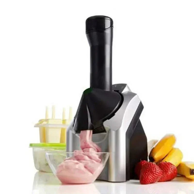 Automatic Ice Cream Maker Electric Frozen Fruit Dessert Icecream Pressing Machine Frozen Yogurt Milkshake Squeezer - My Web Bazaar