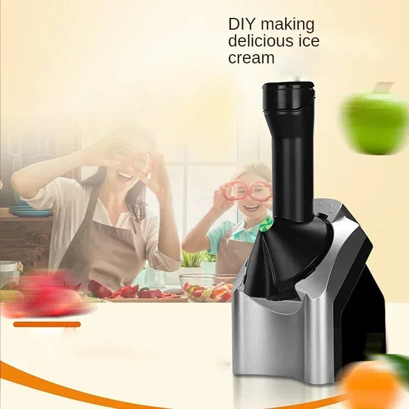 Automatic Ice Cream Maker Electric Frozen Fruit Dessert Icecream Pressing Machine Frozen Yogurt Milkshake Squeezer - My Web Bazaar