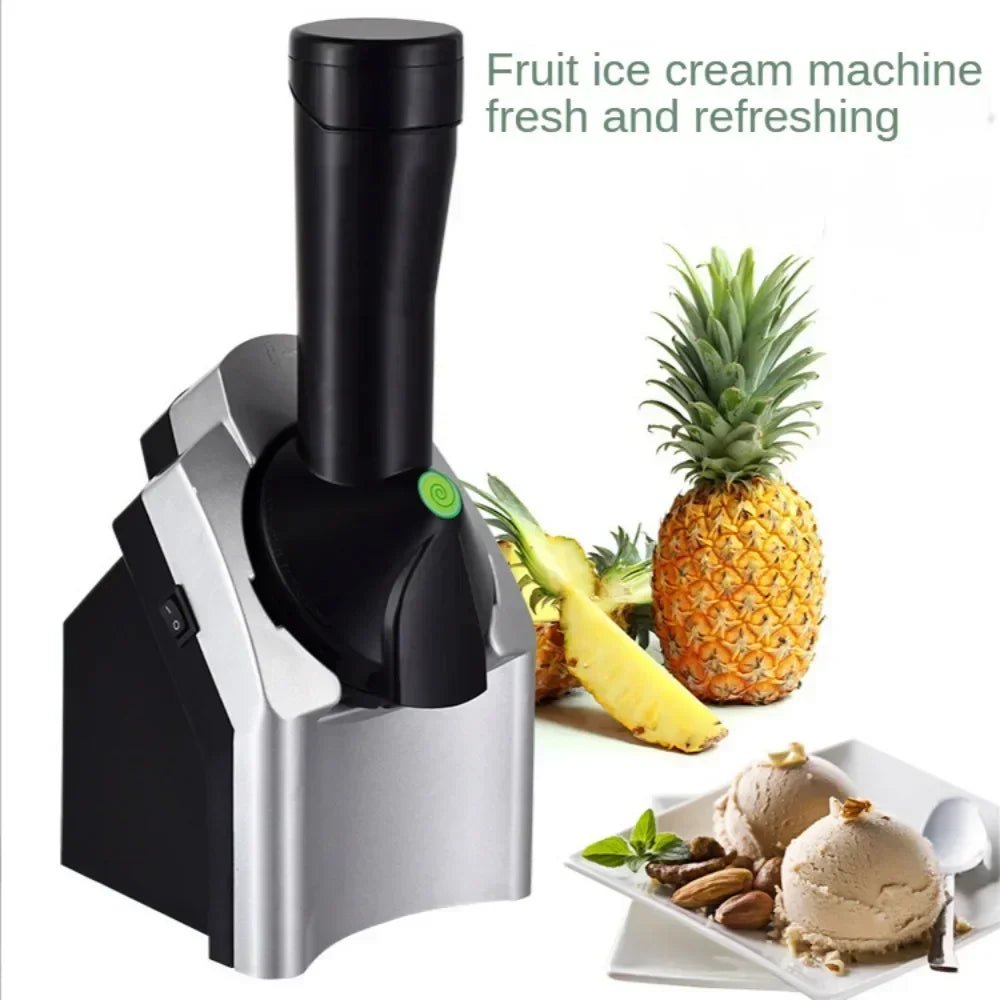 Automatic Ice Cream Maker Electric Frozen Fruit Dessert Icecream Pressing Machine Frozen Yogurt Milkshake Squeezer - My Web Bazaar