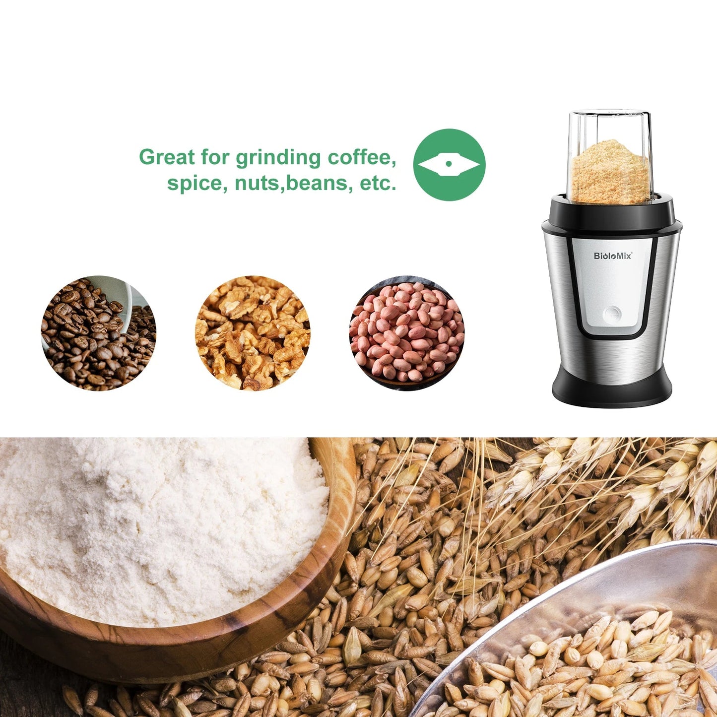 BioloMix 3 - in - 1 Food Processor | 700W Portable Smoothie Maker - My Web Bazaar