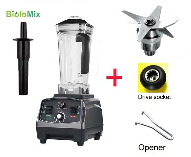 BioloMix 3HP 2200W Blender | Heavy Duty Juicer for Smoothies - My Web Bazaar
