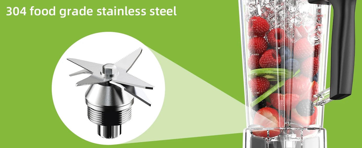 BioloMix 3HP 2200W Blender | Heavy Duty Juicer for Smoothies - My Web Bazaar