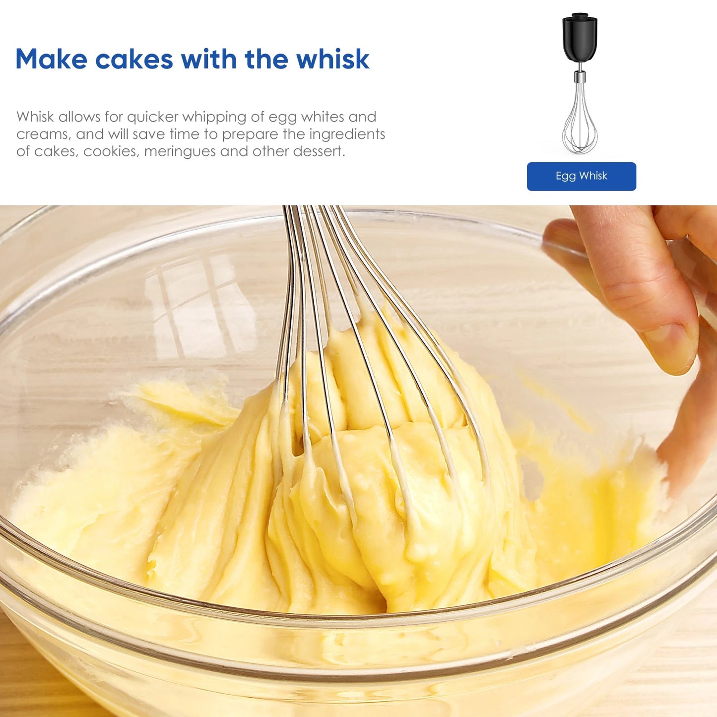 BioloMix 5 in 1 Hand Blender | 1500W Stainless Steel Power - My Web Bazaar