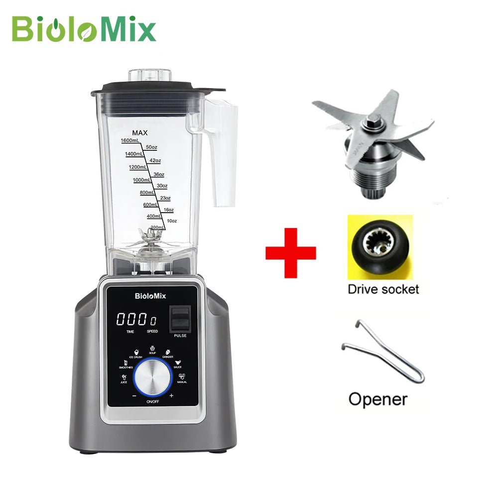 BioloMix Digital Blender | 2L BPA Free for Smoothies and Juices - My Web Bazaar