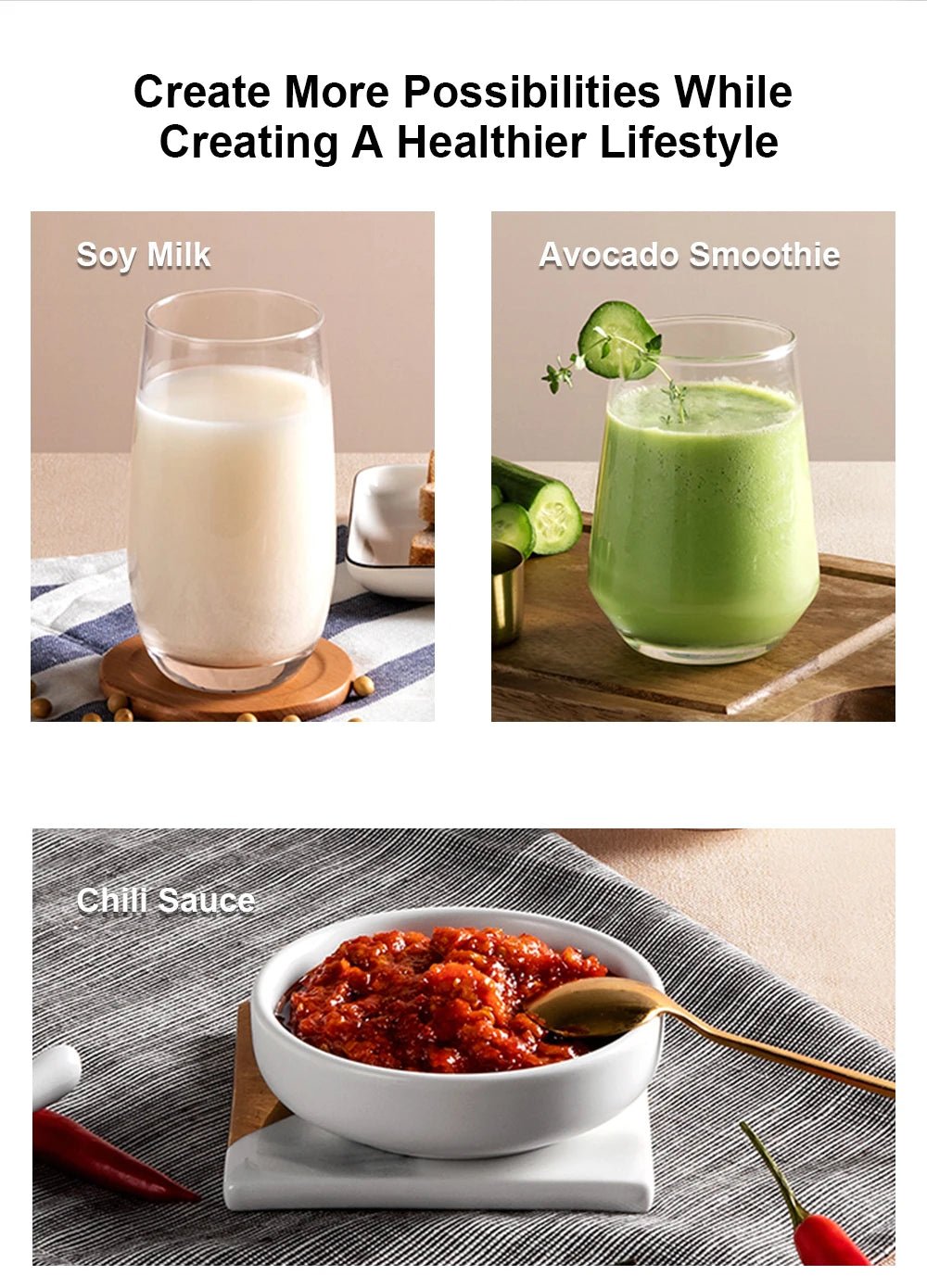 BioloMix Digital Blender | 2L BPA Free for Smoothies and Juices - My Web Bazaar