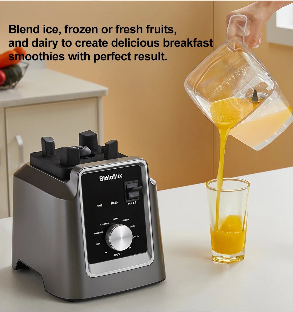BioloMix Digital Blender | 2L BPA Free for Smoothies and Juices - My Web Bazaar