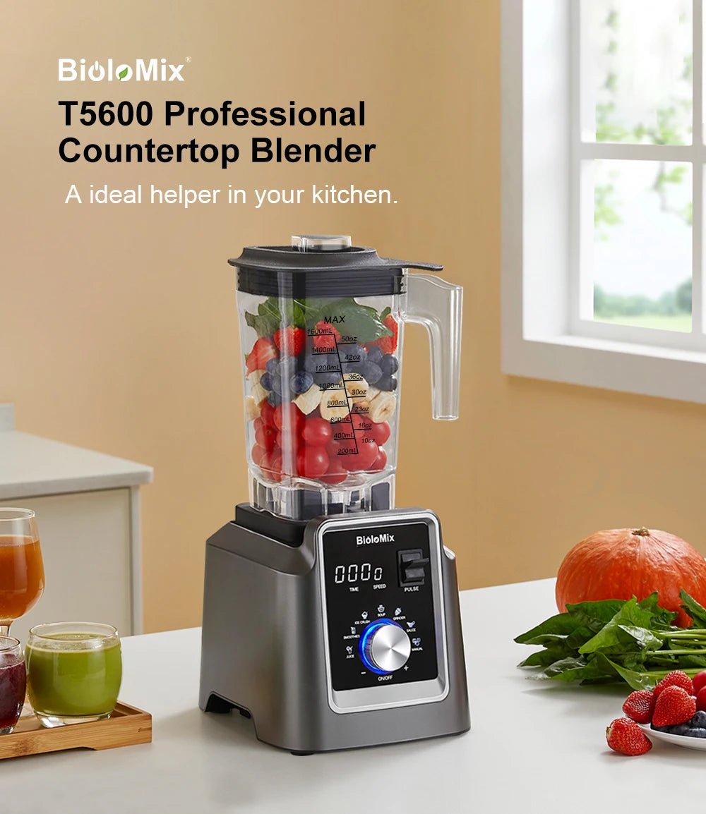 BioloMix Digital Blender | 2L BPA Free for Smoothies and Juices - My Web Bazaar