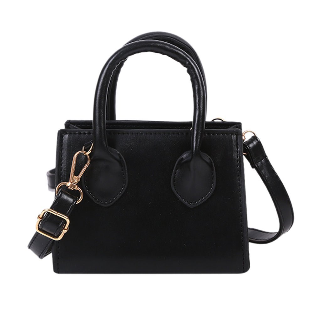 Black Personalized Messenger Bag | Durable Mini Design - My Web Bazaar