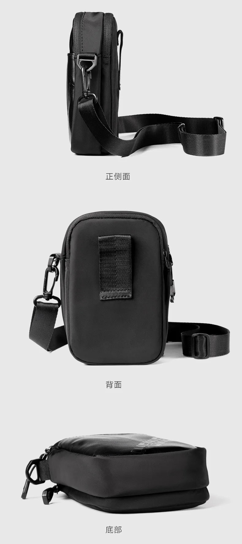 Brand Men Shoulder Bag for 9.7" iPad PU Leather Flaps Crossbody Bag - My Web Bazaar