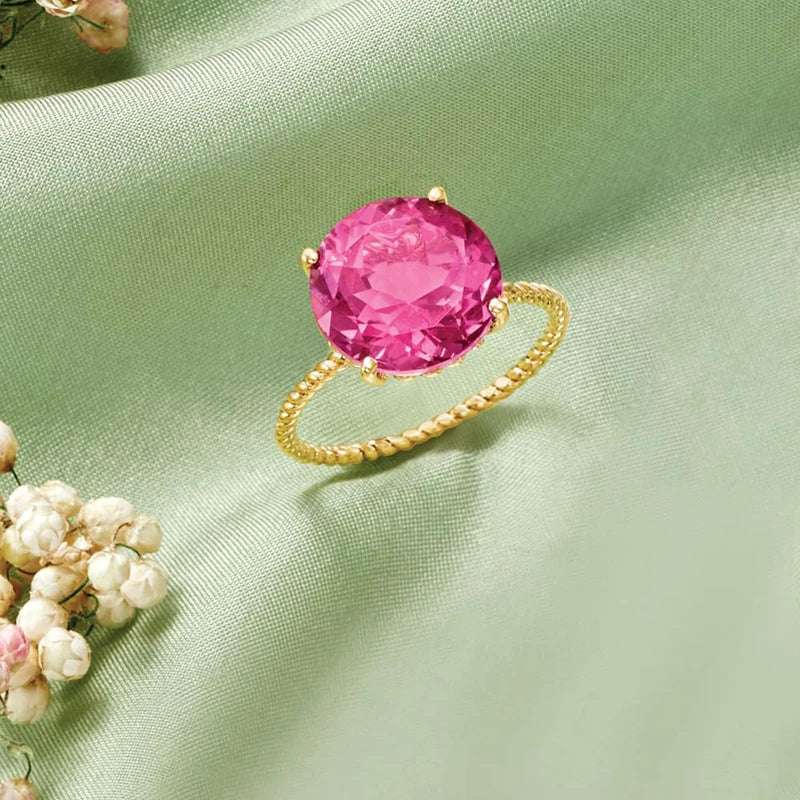 CANNER Green Apple Silver Rings | Elegant 18K Gold Minimalist - My Web Bazaar