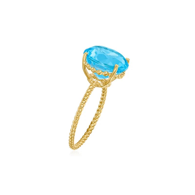 CANNER Green Apple Silver Rings | Elegant 18K Gold Minimalist - My Web Bazaar