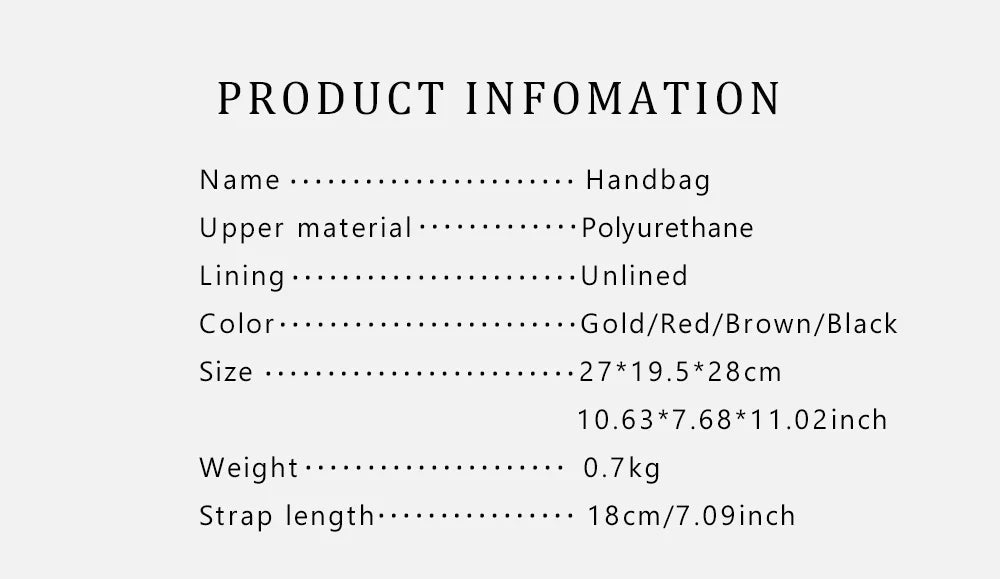 Casual Large Capacity PU Handbag | Retro Women's Shoulder Bag - My Web Bazaar