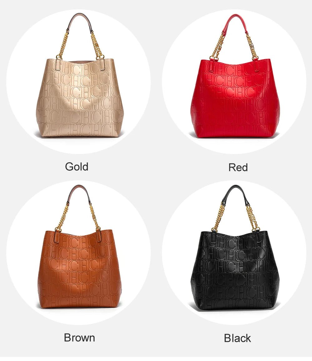 Casual Large Capacity PU Handbag | Retro Women's Shoulder Bag - My Web Bazaar
