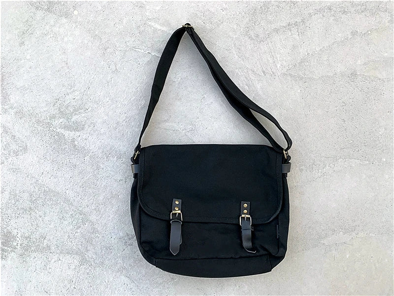 Causal Men‘s Bag Flap Buckle Shoulder Men Bag Japanese Teenager School Sling Man Streetwear Men Travel Cross Bags for Men - My Web Bazaar