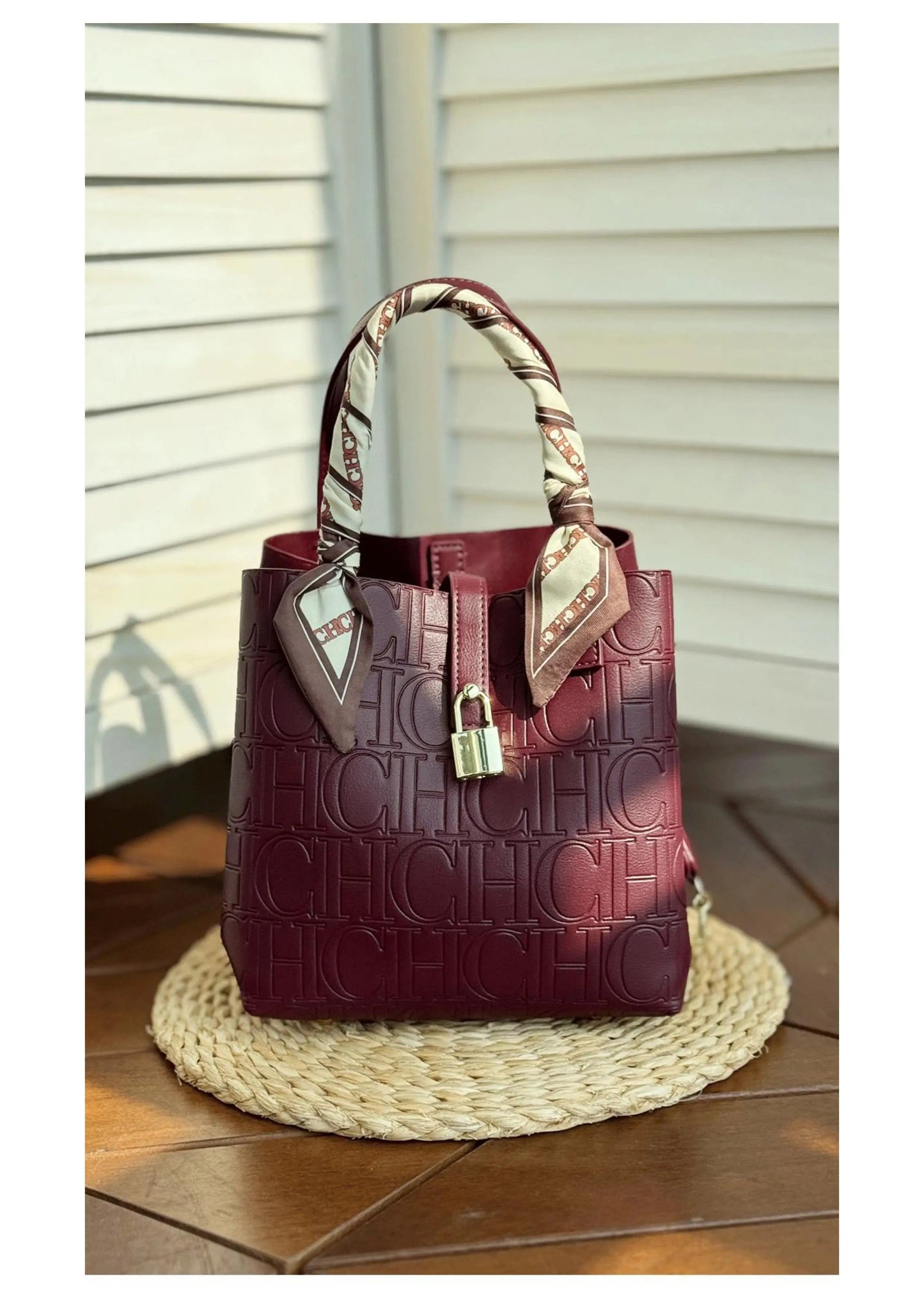 CH Women's Vintage PU Leather Shoulder Bag | Large Capacity Crossbody - My Web Bazaar
