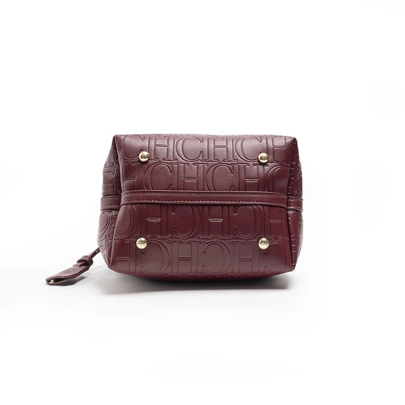 CH Women's Vintage PU Leather Shoulder Bag | Large Capacity Crossbody - My Web Bazaar