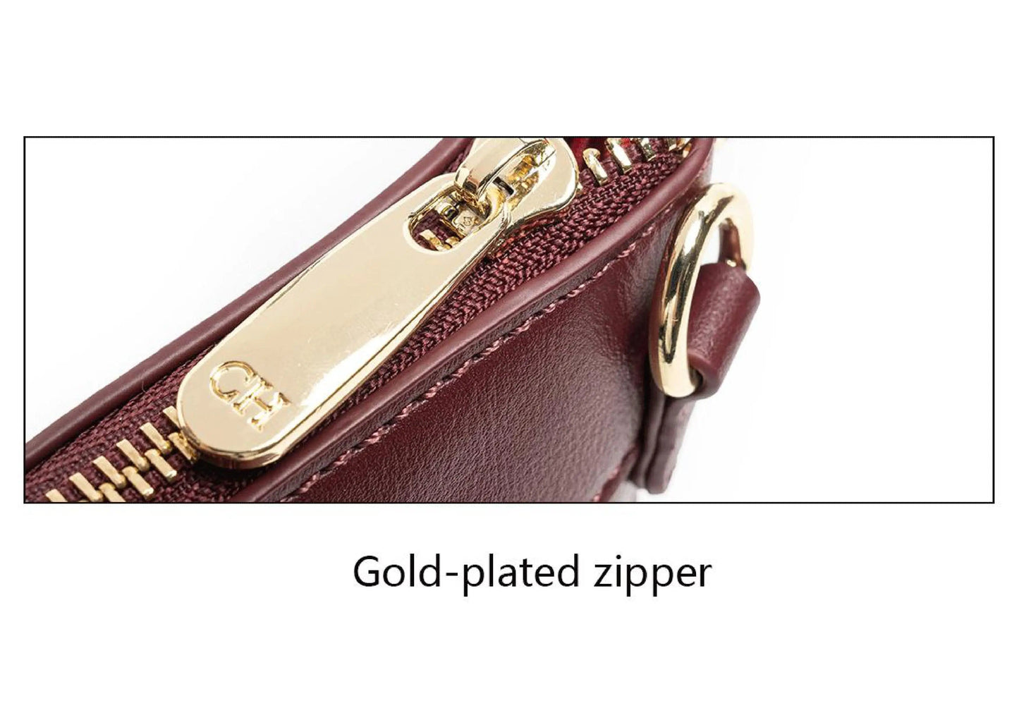 CH Women's Vintage PU Leather Shoulder Bag | Large Capacity Crossbody - My Web Bazaar