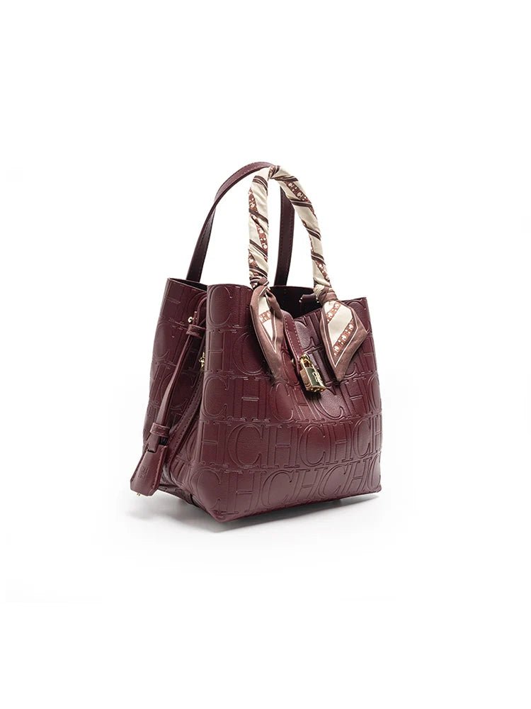 CH Women's Vintage PU Leather Shoulder Bag | Large Capacity Crossbody - My Web Bazaar