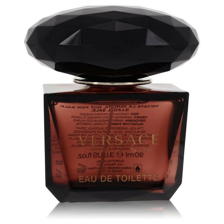 Crystal Noir By Versace Eau De Toilette Spray Tester 3 Oz Women - My Web Bazaar
