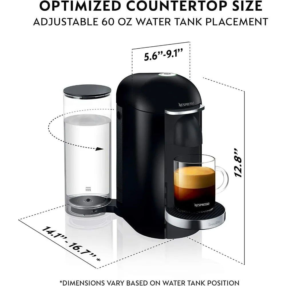 Deluxe 8 - Ounce Espresso Maker | Elegant Black Design Included - My Web Bazaar