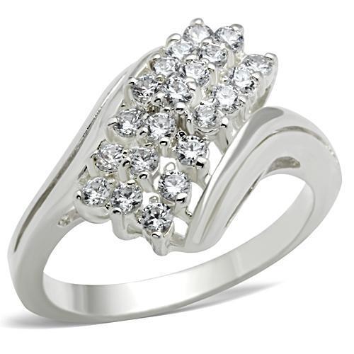 Elegant SS038 Silver 925 Ring | Dazzling AAA Grade CZ Shine - My Web Bazaar