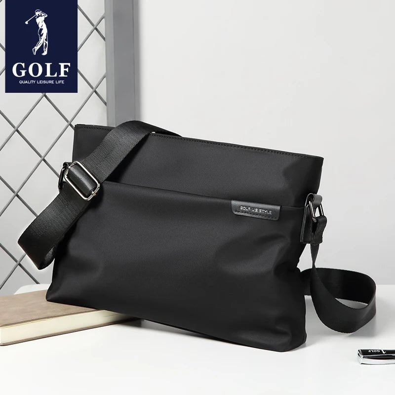 Golf Shoulder Bag Man 2024 New Style Men’s Cross - Body Bag Fashion Canvas Messenger Bag Small Leisure Sports Bag - My Web Bazaar