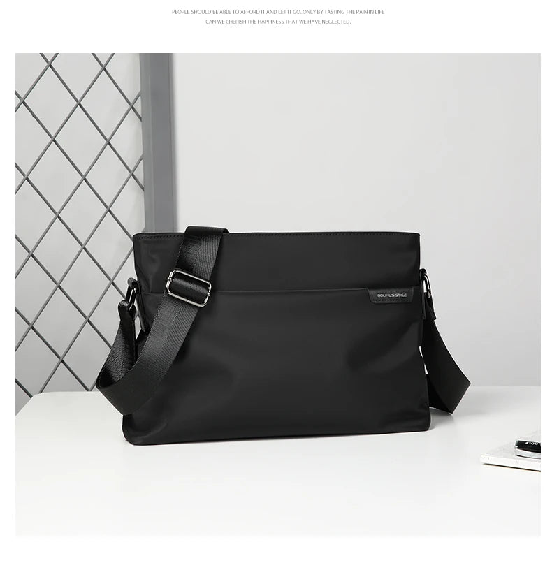 Golf Shoulder Bag Man 2024 New Style Men’s Cross - Body Bag Fashion Canvas Messenger Bag Small Leisure Sports Bag - My Web Bazaar