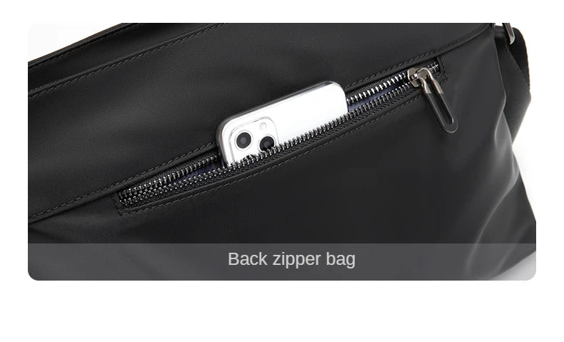 Golf Shoulder Bag Man 2024 New Style Men’s Cross - Body Bag Fashion Canvas Messenger Bag Small Leisure Sports Bag - My Web Bazaar